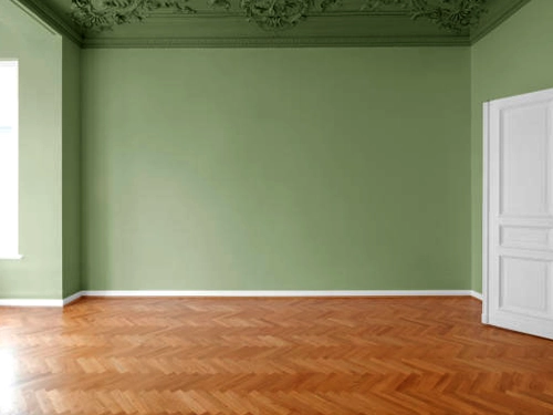 Herringbone Parquet Flooring in Dubai Villa
